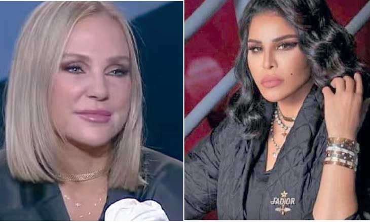 أحلام تهاجم شيرين رضا بعنف