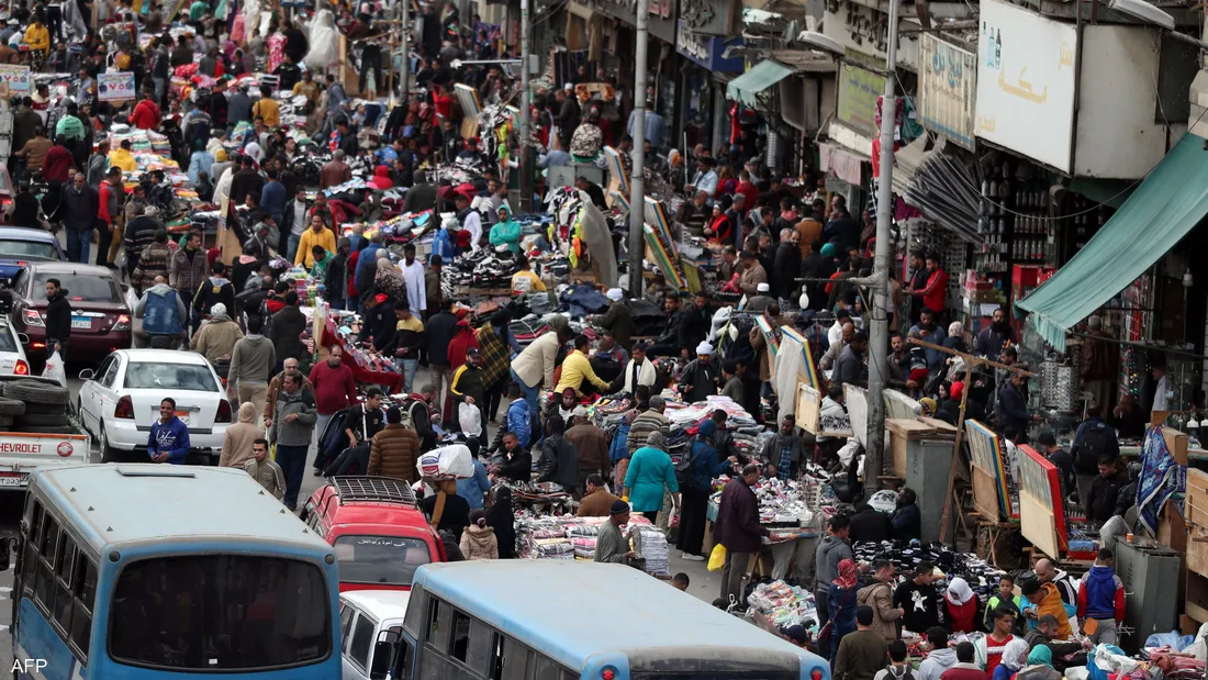 مصر تسجل رقما قياسيا جديدا بعدد السكان خلال فترة زمنية وجيزة