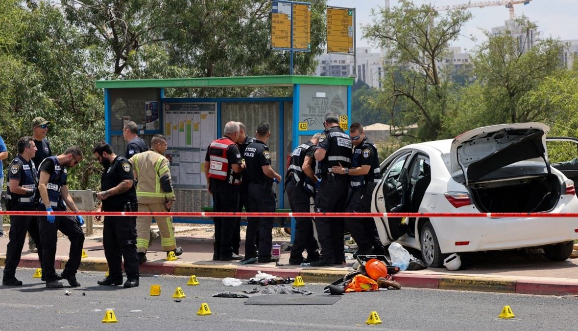 إصابة 4 جنود إسرائيليّين في عمليّة دهس في وسط إسرائيل