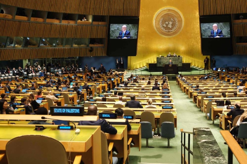 هتافات ضد نتنياهو بالأمم المتحدة ومغادرة وفود