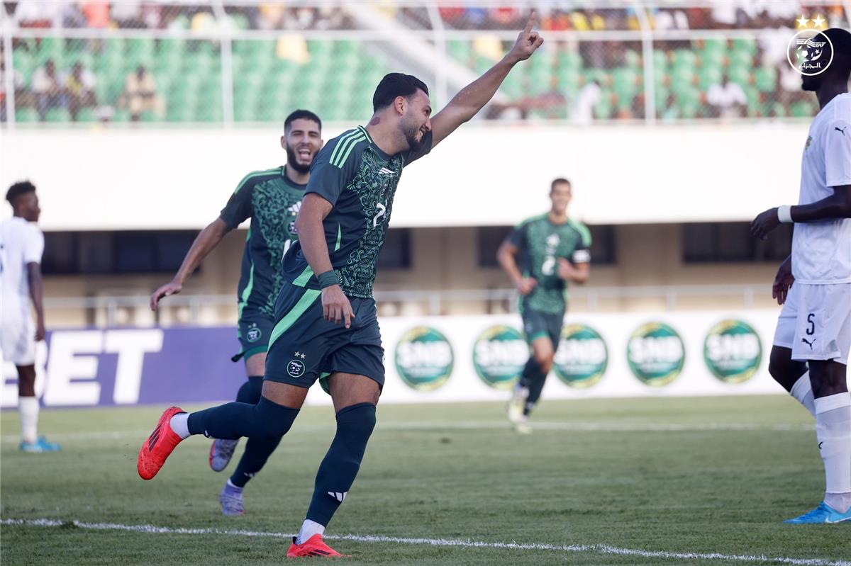 منتخب الجزائر يسحق ليبيريا بخماسية في تصفيات أمم إفريقيا – شاهد