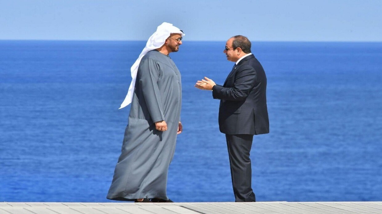 السيسي وبن زايد يطلقان مشروع رأس الحكمة