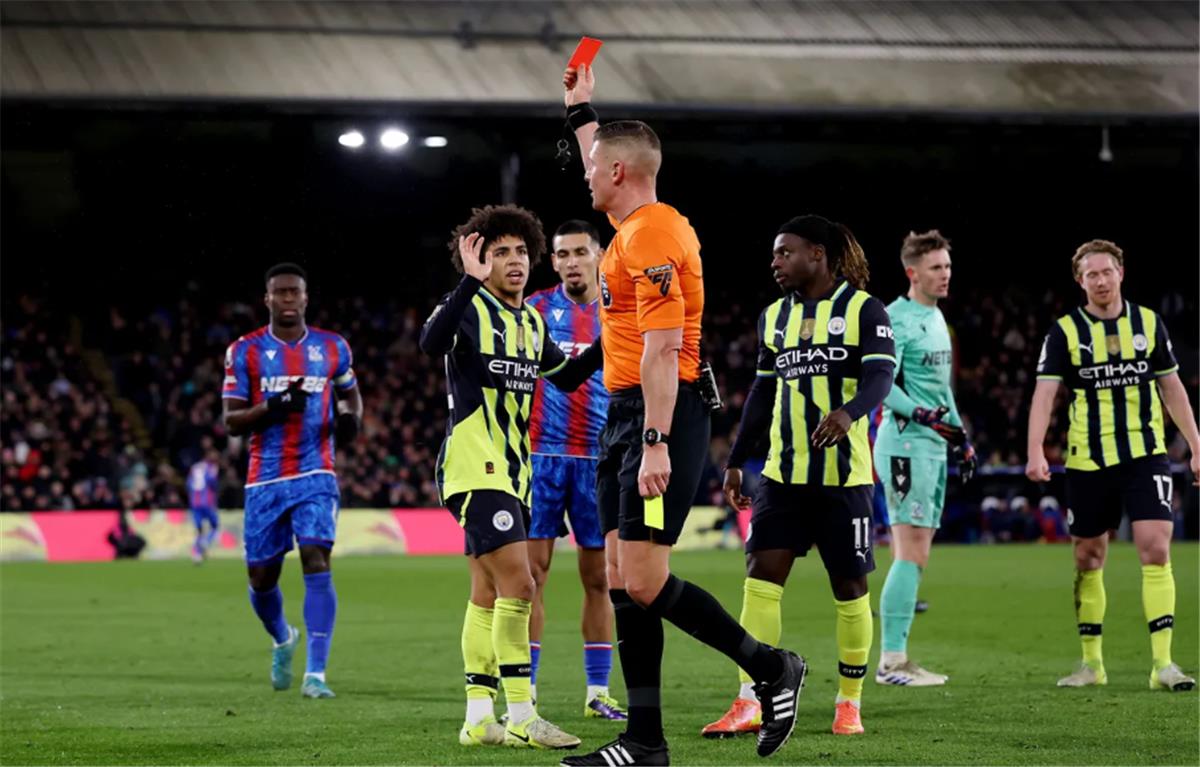 مانشستر سيتي يتعادل مع كريستال بالاس بالدوري الإنجليزي – شاهد