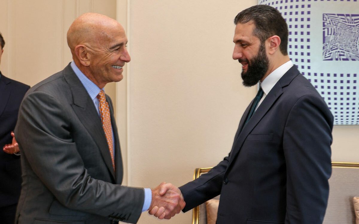 مبعوث ترامب يشيد بالشرع حول العلاقات مع إسرائيل