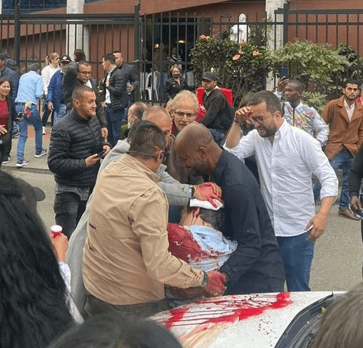 طفل مأجور يحاول قتل مرشح رئاسي كولومبي.. فيديو