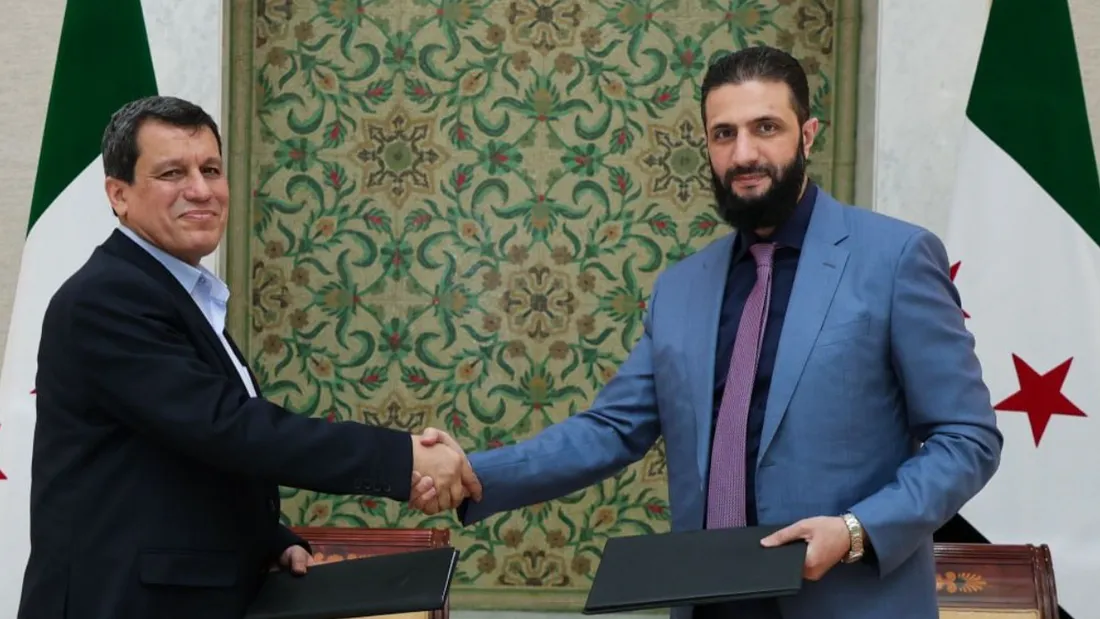 اتصال هاتفي بين الشرع وعبدي وزيارة الأخير إلى دمشق لم تتم اليوم