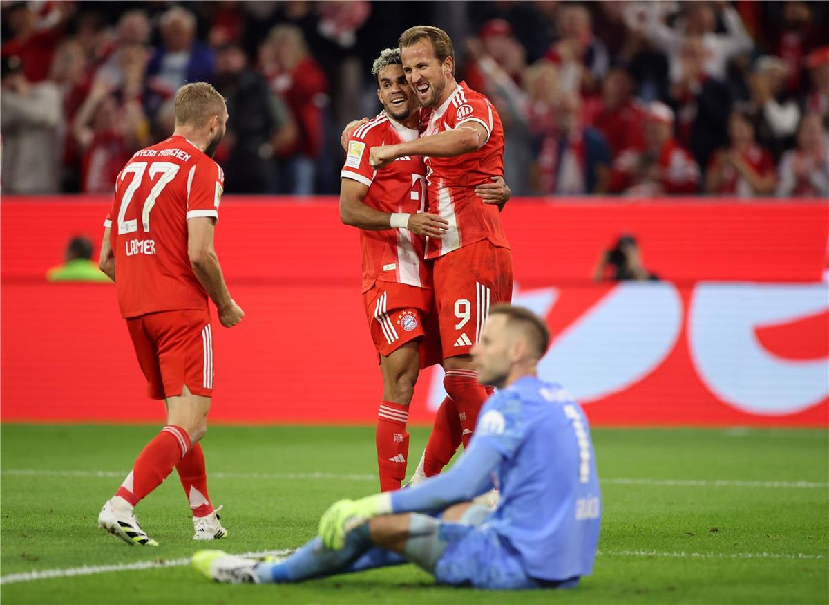 بايرن ميونخ يذل لايبزيج بسداسية في الدوري الألماني