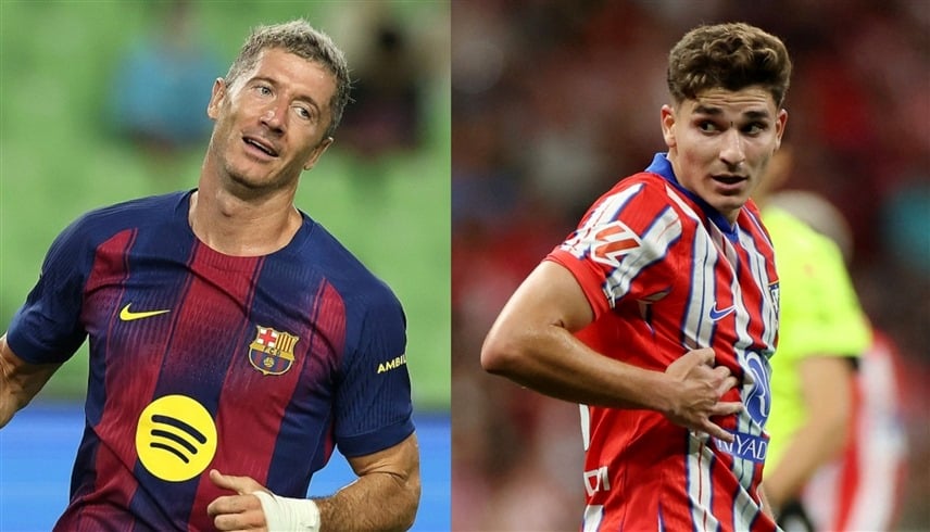 ألفاريز بديل ليفاندوفسكي في برشلونة