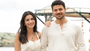 بطلا مسلسل "عيناك كالبحر الأسود"