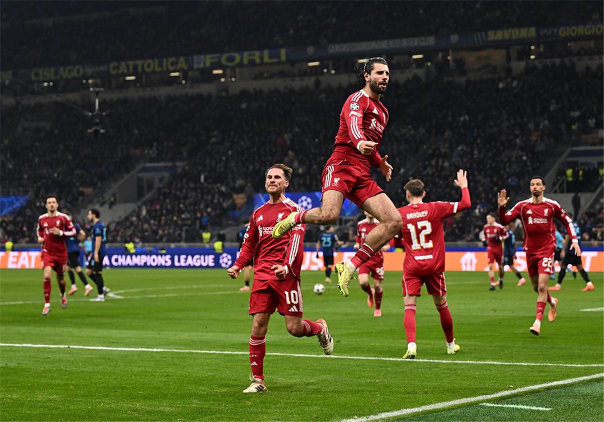 بدون صلاح – ليفربول يتخطى إنتر ميلان بدوري أبطال أوروبا – شاهد