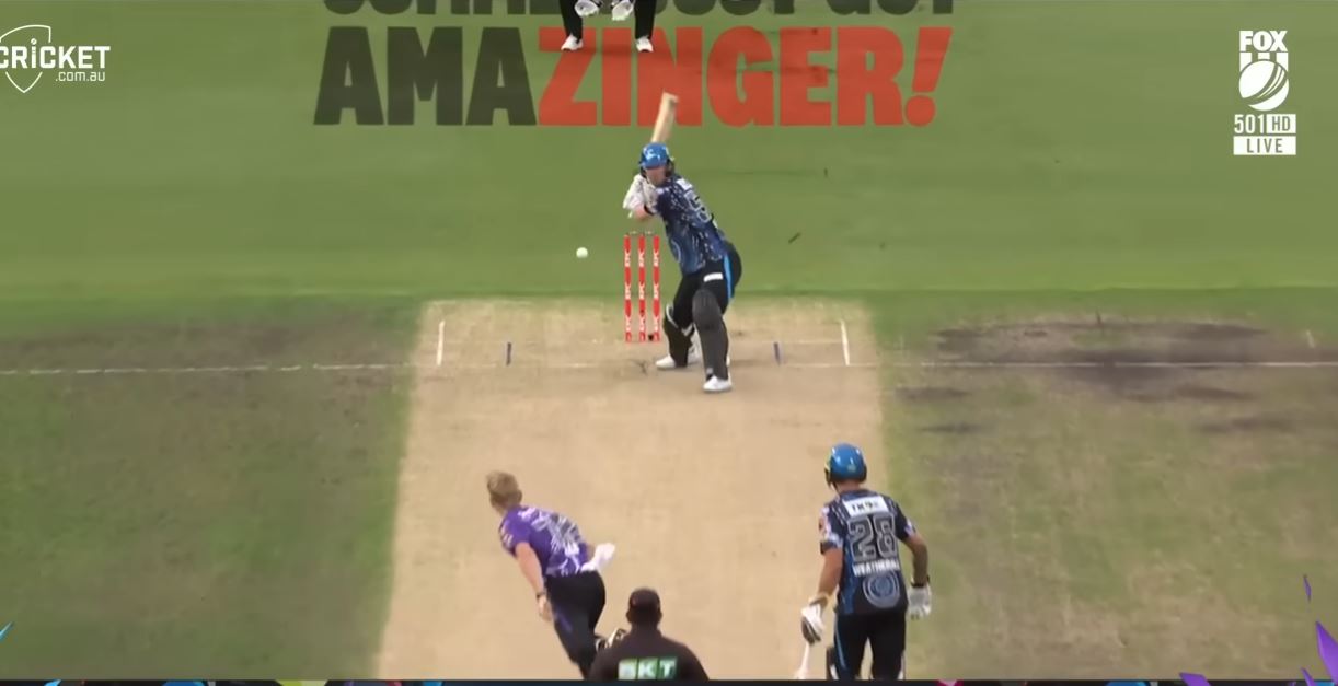 شاهد: hobart hurricanes vs adelaide strikers