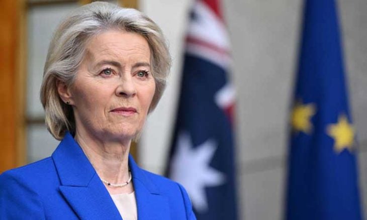 رئيسة المفوضية الأوروبية أورسولا فون دير لاين