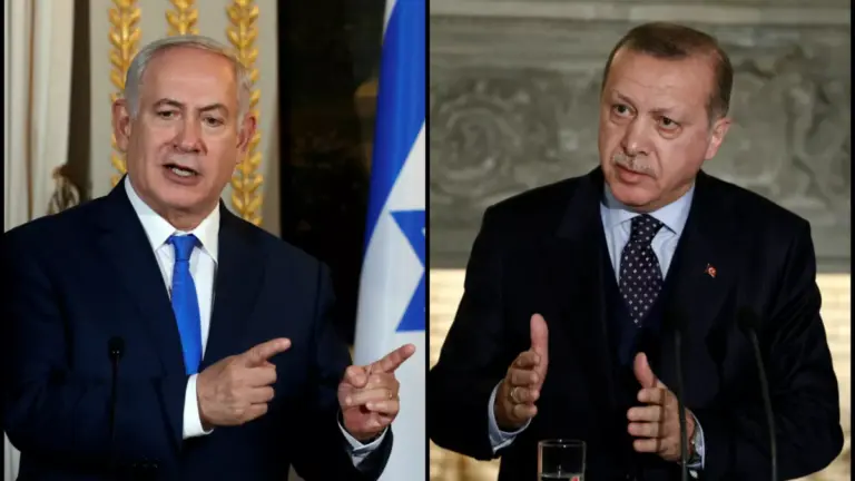 نتنياهو : أردوغان يحتل نصف قبرص وهي دولة عضو في حلف الناتو