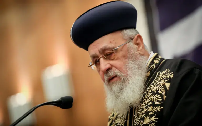 الحاخام الإسرائيلي إسحاق يوسف: نتنياهو كاذب ولا يمكن الوثوق به