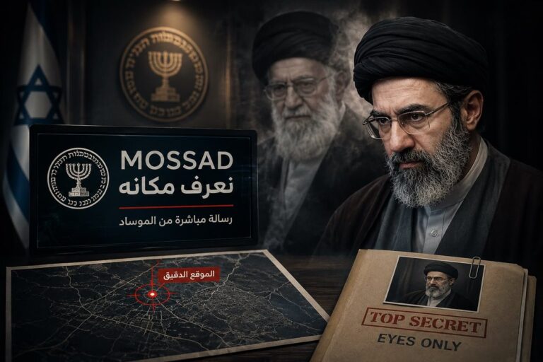 نعرف مكانه – رسالة الموساد لإيران بشأن مجتبى خامنئي