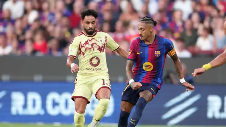 برشلونة يفوز على الأهلي المصري في كأس خوان جامبر – شاهد