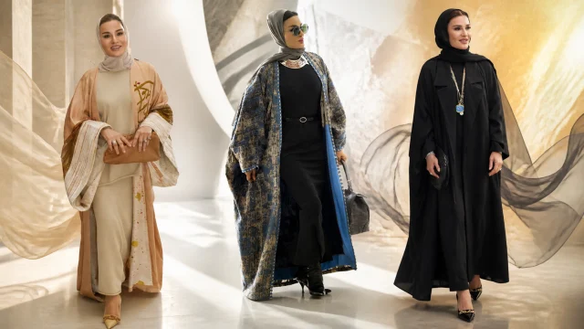 أسرار الخط العربي في إطلالات الشيخة موزا
