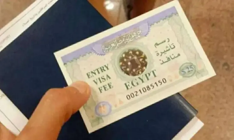 مصر : رسوم جديدة على تأشيرة الدخول بداية عام 2027