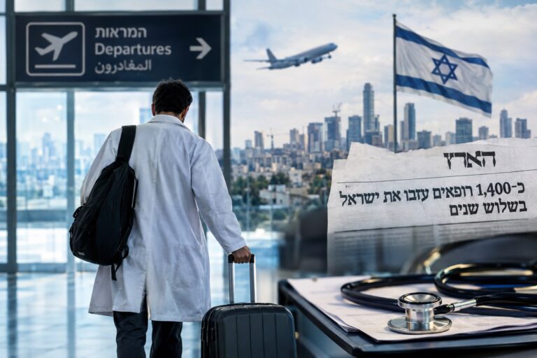 هجرة الأطباء تهز إسرائيل.. مغادرة 1370 طبيبا في 3 أعوام