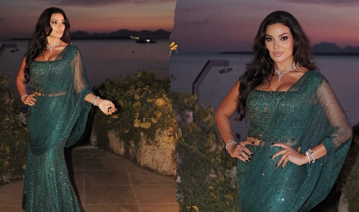 أناقة نادين نسيب نجيم… بروح هندية